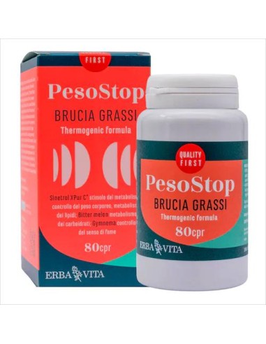 PESO STOP BRUCIA GRASSI 80CPR