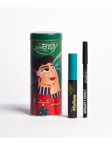 PUROBIO C KIT MASCARA FOLLOW+MATITA LONG