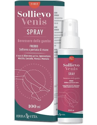 ERBA VITA SOLLIEVO VENIS SPRAY 100ML