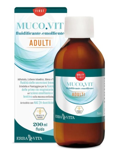 MUCOVIT FLUIDO ADULTI 200ML