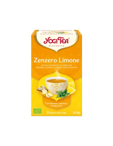 YOGI TEA ZENZERO LIMONE 30,6G